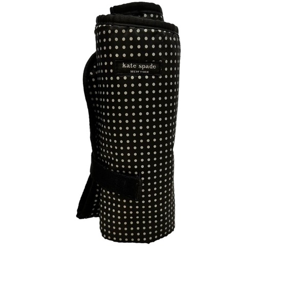 Kate Spade Black White Polka Dot Baby Changing Pad - Picture 1 of 7